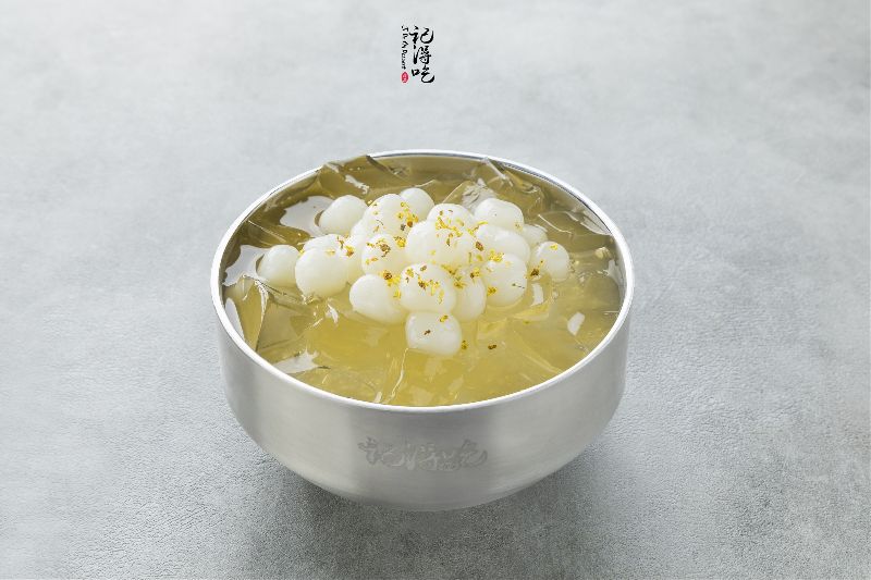 Osmanthus Icy Mochi Soup