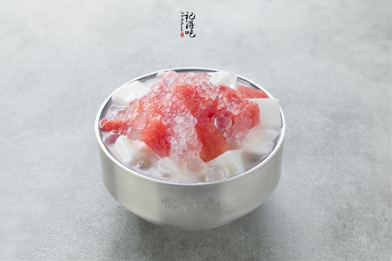 Coconut Cube w Watermelon