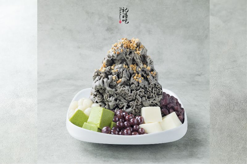 Black Sesame Snowy Ice