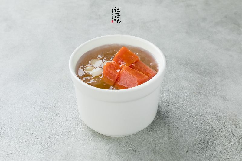 Boiled White Fungus w Papaya