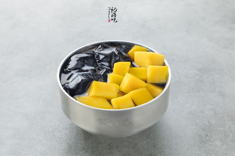 Herbal Jelly w Mango
