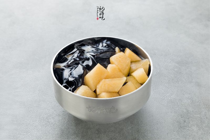 Grass Jelly w Honeydew